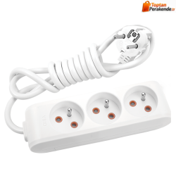 Viko Multi-Let Üçlü Grup Priz Ups 2 Metre Beyaz (Çocuk Korumalı) 90110302